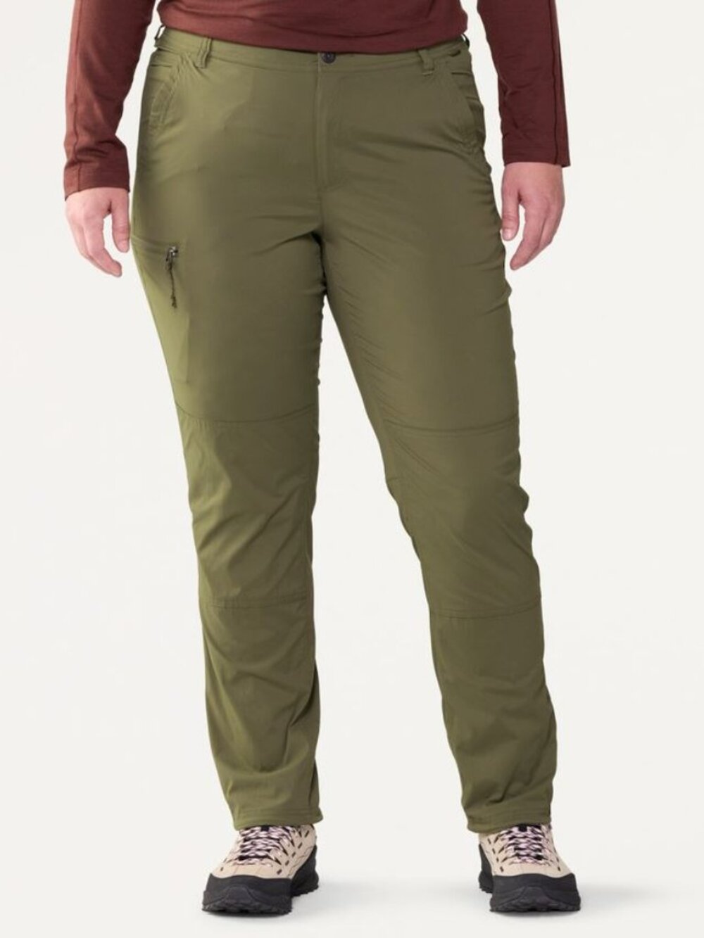 REI Women's Green Trailmade Hiking Cargo Pant Size 14